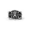 Anillo Double Floral de Chrome Hearts Anillo Double Floral de Chrome Hearts