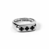 Anillo plano Triple CH Plus Anillo plano Triple CH Plus