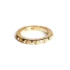 Anillo True Fucking Punk de oro de 22 quilates