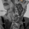 Anillo True Fucking Punk de oro de 22 quilates