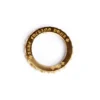 Anillo True Fucking Punk de oro de 22 quilates