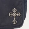 Bolso mensajero de cuero con Filigree Cross de Chrome Hearts