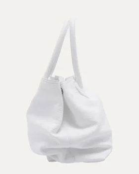 Bolso tote con parche Fleur adornado de Chrome Hearts