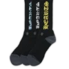 Calcetines Chrome Hearts azules, blancos y amarillos Calcetines Chrome Hearts azules, blancos y amarillos