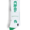 Calcetines Chrome Hearts rojos, verdes y negros