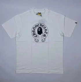 Camisa Bape X Chrome Hearts Blanca Camisa Bape X Chrome Hearts Blanca