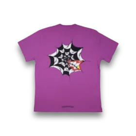 Camisa Chrome Hearts morada Camisa Chrome Hearts morada