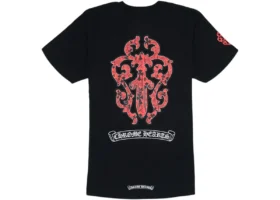 Camisa Chrome Hearts negra