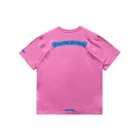 Camisa Chrome Hearts rosa