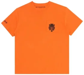 Camisa naranja de Chrome Hearts