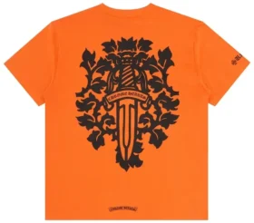 Camisa naranja de Chrome Hearts