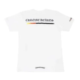 Camiseta Chrome Hearts con Horseshoe y cruz recta