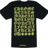 Camiseta Chrome Hearts Made in Hollywood negra Camiseta Chrome Hearts Made in Hollywood negra