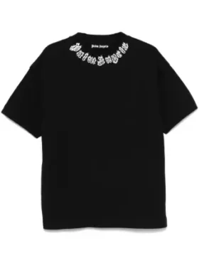 Camiseta con logotipo de llama de Collabs X Saint