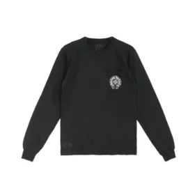 Camiseta de manga larga negra de Chrome Hearts