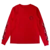 Camiseta de manga larga roja de Chrome Hearts Camiseta de manga larga roja de Chrome Hearts