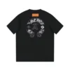 Camiseta Louis Vuitton X Chrome Hearts Negra Camiseta Louis Vuitton X Chrome Hearts Negra