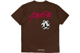 Camiseta Matty Boy Structure de Chrome Hearts en color marrón