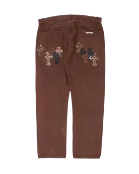 Chrome Hearts Nyfw Leopard Levi’s Cross Patch Vaqueros