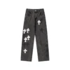 Chrome Hearts X Levis Vaqueros negros Chrome Hearts X Levis Vaqueros negros