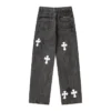 Chrome Hearts X Levis Vaqueros negros Chrome Hearts X Levis Vaqueros negros