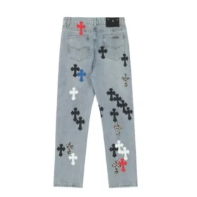 Chrome Style Levi’s Hearts Red Vaqueros