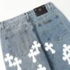 Chrome Style Levis Hearts Cyan Vaqueros Chrome Style Levis Hearts Cyan Vaqueros