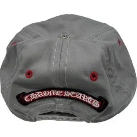 Gorra de 5 paneles Chrome Hearts Gas Station gris