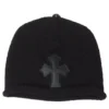 Gorro de algodón con Cross Patch de Chrome Hearts Gorro de algodón con Cross Patch de Chrome Hearts