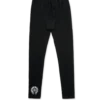 Leggings largos de algodón negro de Chrome Hearts Leggings largos de algodón negro de Chrome Hearts