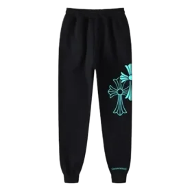 Pantalones de chándal Chrome Hearts Blue Triple Cross