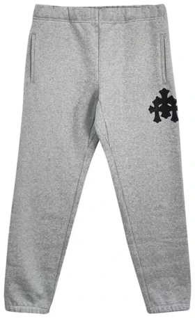 Pantalones de chándal Triple Cross de Chrome Hearts – Gris