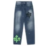 Pantalones de mezclilla Chrome Hearts Blue Span