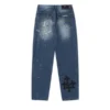 Pantalones de mezclilla Chrome Hearts Blue Span