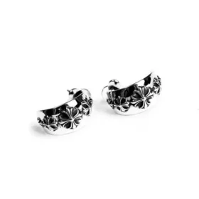 Pendientes de aro ancho CH Plus, pequeños
