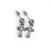 Pendientes de botón CH Cross Baby Fat con pavé de diamantes Pendientes de botón CH Cross Baby Fat con pavé de diamantes