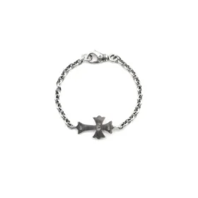 Pulsera con cruz de Chrome Hearts