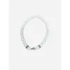 Pulsera con cuentas blancas Chrome Hearts Cemetery Pulsera con cuentas blancas Chrome Hearts Cemetery