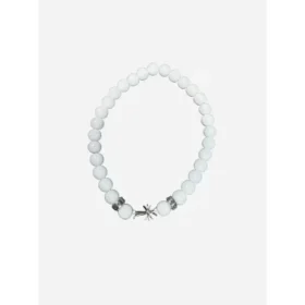 Pulsera con cuentas blancas Chrome Hearts Cemetery