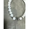 Pulsera con cuentas blancas Chrome Hearts Cemetery Pulsera con cuentas blancas Chrome Hearts Cemetery
