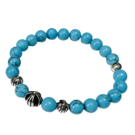 Pulsera de cuentas Chrome Hearts 