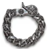 Pulsera de eslabones decorativos de Chrome Hearts