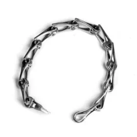 Pulseras con diseño de cremallera