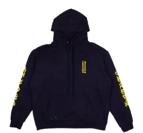 Sudadera con capucha azul marino CH