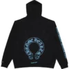 Sudadera con capucha Black Chrome Hearts exclusiva en línea