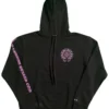 Sudadera con capucha CH Pink y el logotipo del Horse Show en negro Sudadera con capucha CH Pink y el logotipo del Horse Show en negro