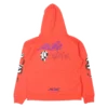 Sudadera con capucha Chrome Hearts Hearts Matty Boy Brain roja