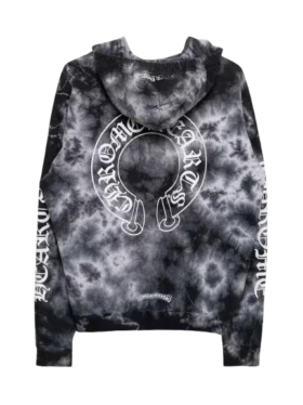 Sudadera con capucha Chrome Hearts Tie Dye Horseshoe
