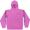 Sudadera con capucha Chrome Hearts X Matty Boy Web en color púrpura Sudadera con capucha Chrome Hearts X Matty Boy Web en color púrpura