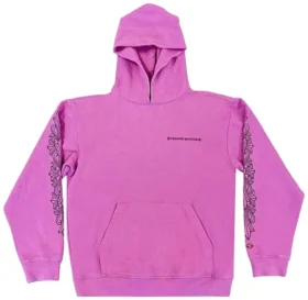 Sudadera con capucha Chrome Hearts X Matty Boy Web en color púrpura